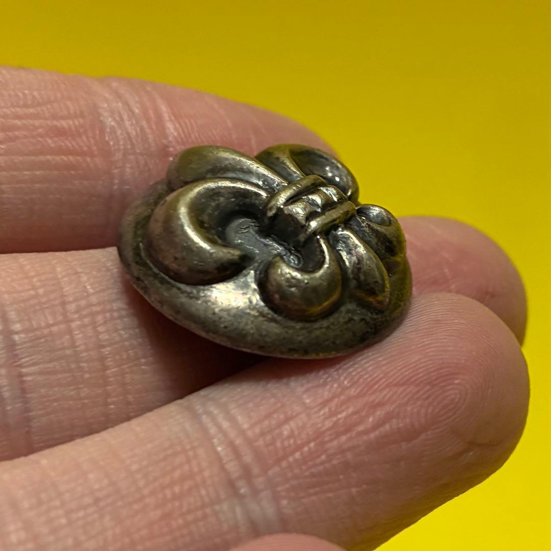 Chrome Hearts コンチョ ボタン ヘアゴム 初期刻印