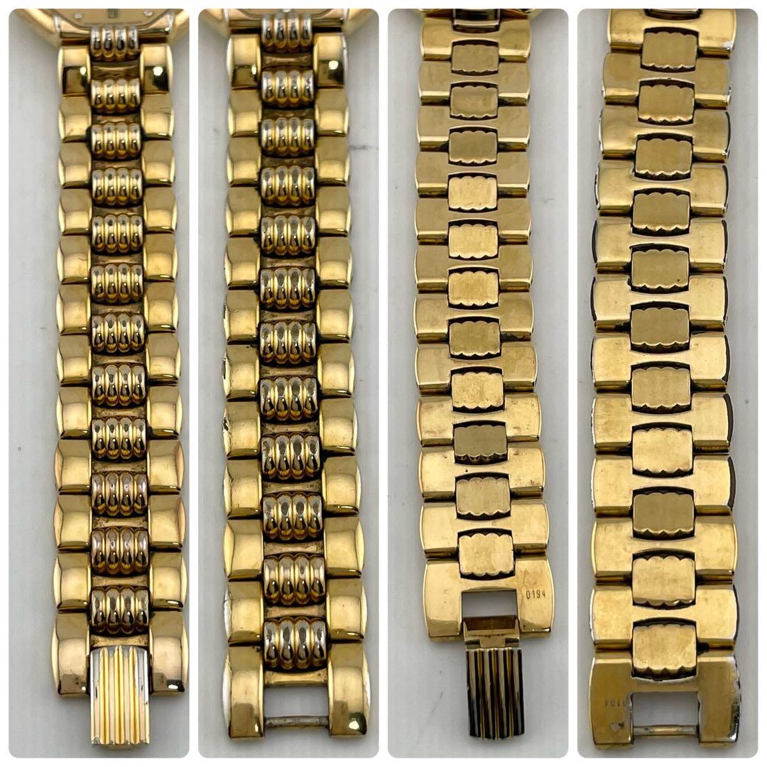 クリスチャンディオール　オクタゴン　11P ダイヤ　ゴールドウォッチ　腕時計