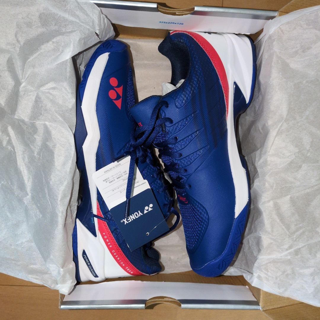 YONEX テニスシューズ ネイビー/レッド