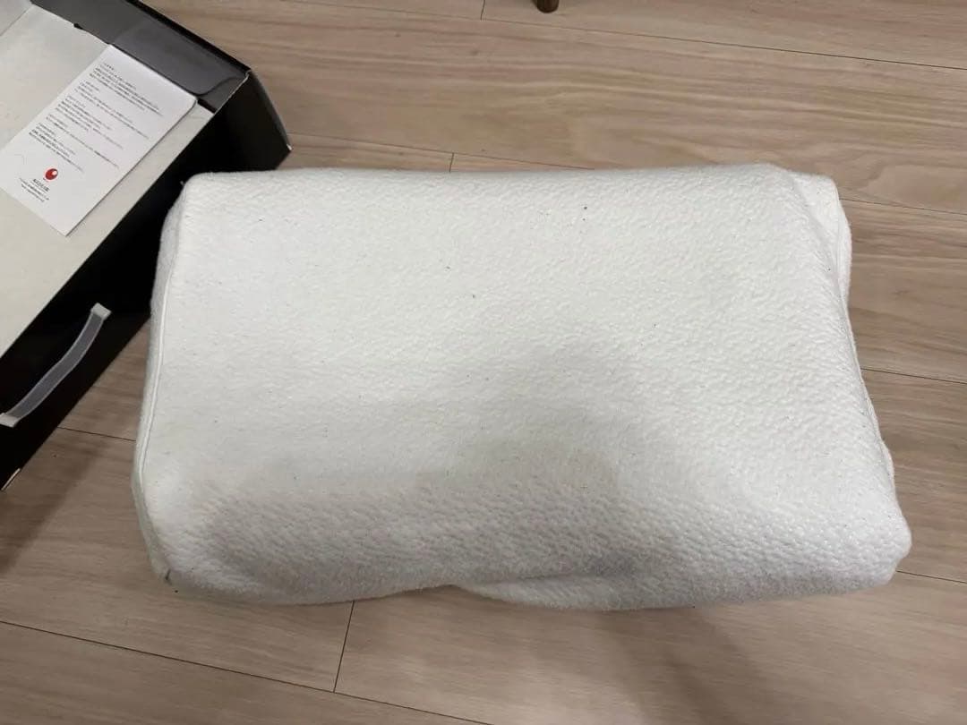 ヒツジのいらない枕 テンセル枕カバー付 まくら 低反発 高反発 丸洗いOK 至極