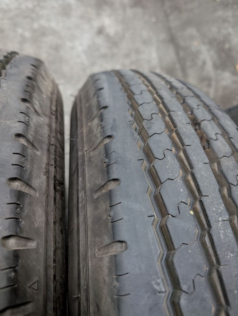 近日処分予定【24年製】縦溝205/80R17.5夏タイヤ6本セット