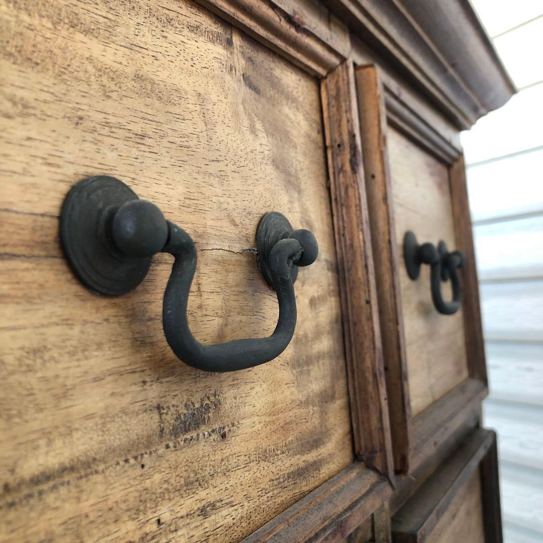 チェスト 7段 9杯　ビンテージ　木製　無垢