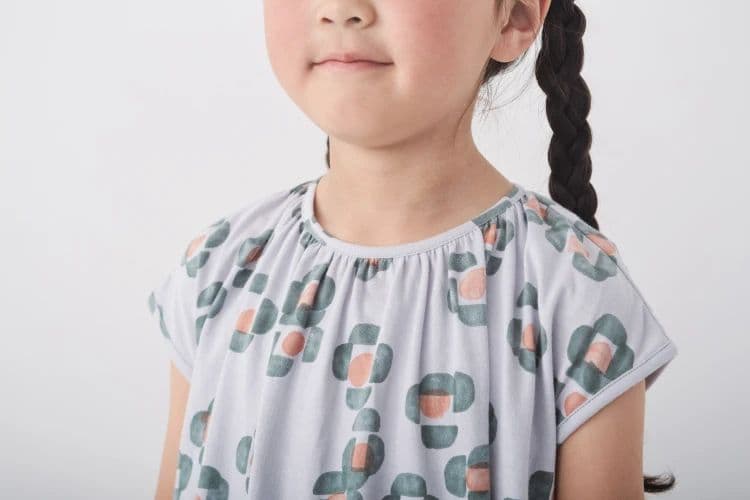 ミナペルホネン　キッズ　flower mist ワンピース