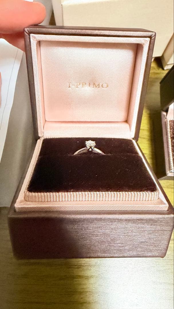 【週末価格】 I-PRIMO 婚約指輪　シリウス-S 7号　0.223ct