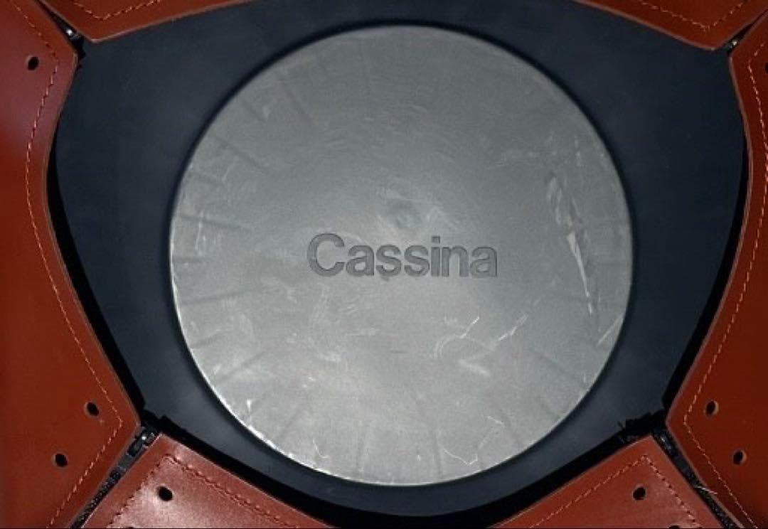 美品 カッシーナ cab413 アームチェア 本革　ヴィンテージ