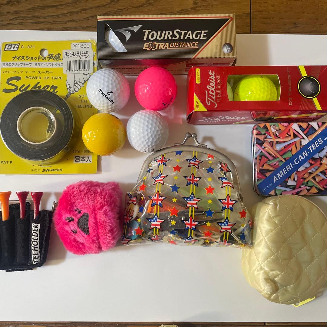 adabatネイビーキャディバッグ，ゴルフバッグ，シューズケース３点セット