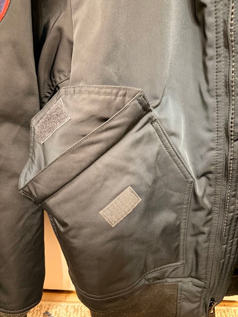 【ハト】AIR NATIONAL GUARD MA-1ジャケット M