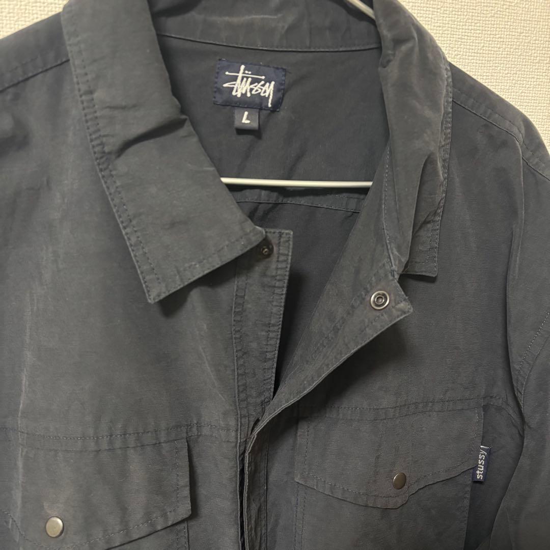 old Stussy 長袖シャツ L シャツジャケット　90s 00s