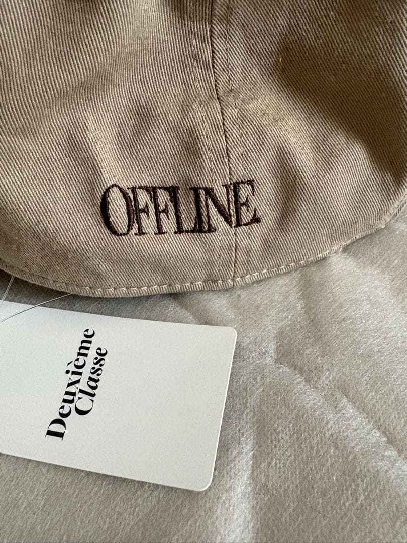 新品未使用Deuxieme Classe BTN Logo Cap ベージュ