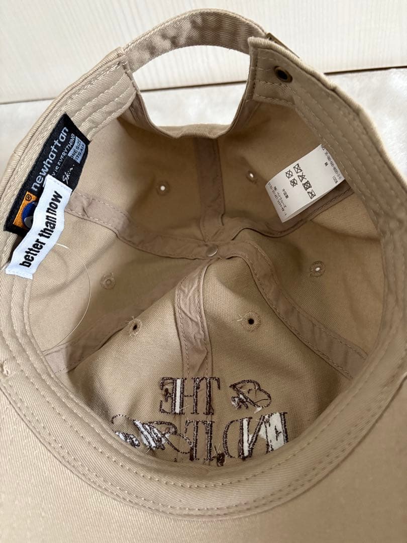 新品未使用Deuxieme Classe BTN Logo Cap ベージュ