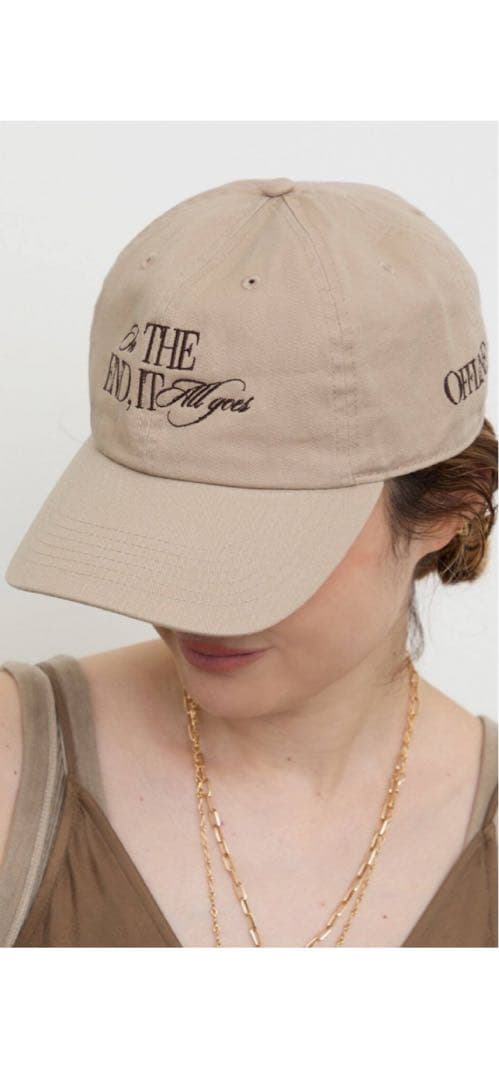 新品未使用Deuxieme Classe BTN Logo Cap ベージュ