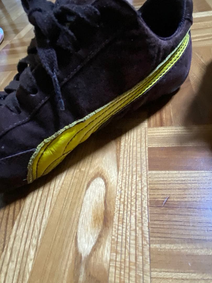 ryoo 　PUMA スピードキャット　ブラウン✖️イエロー