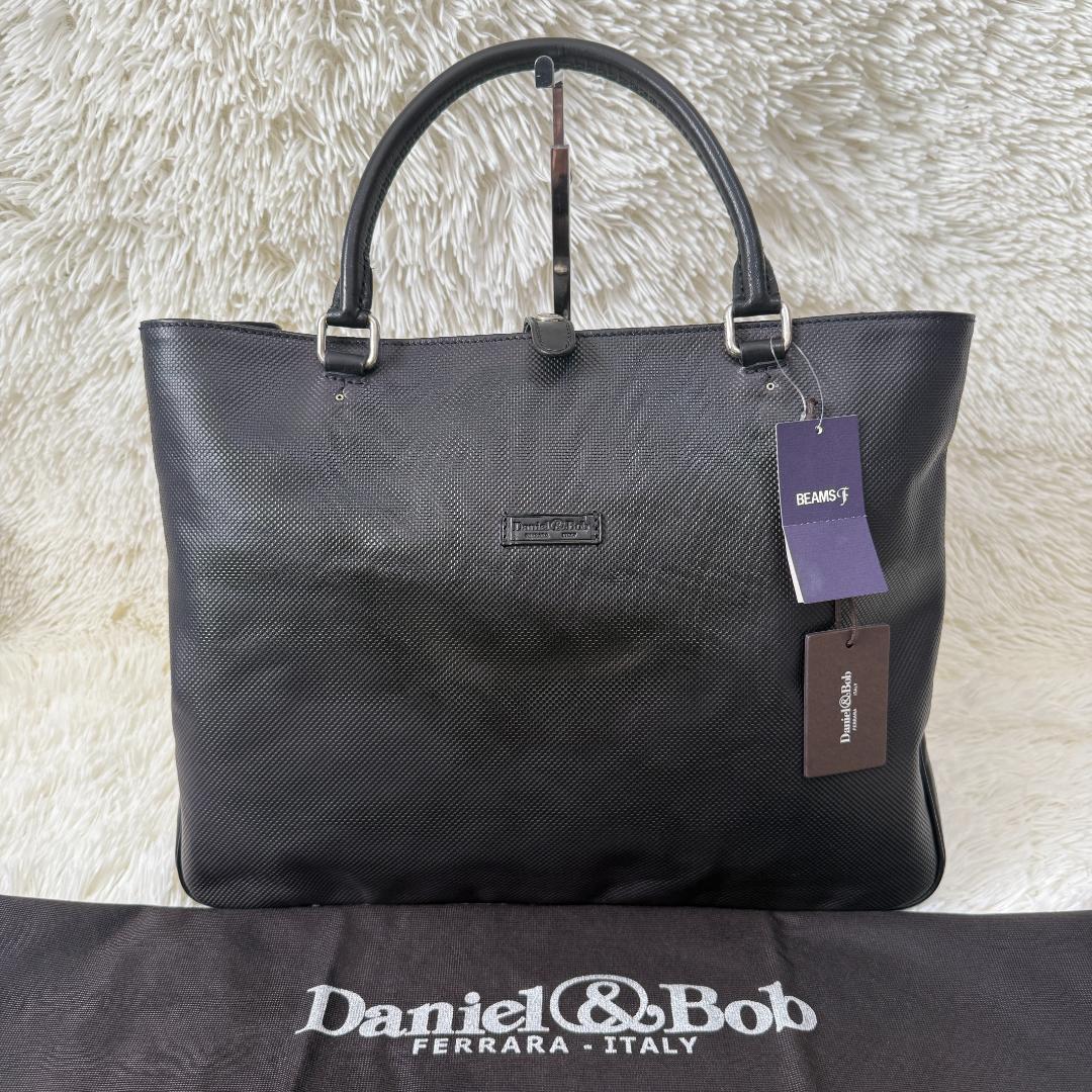 【定価68250円】BEAMS F別注 ダニエル＆ボブ レザー トートバッグ 黒