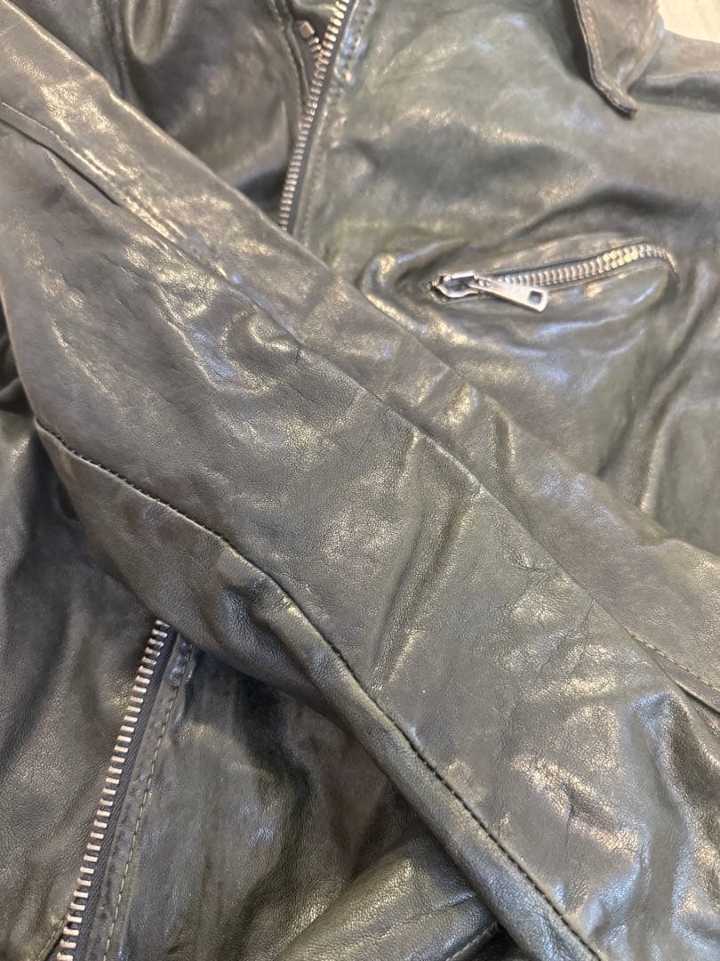 ジョルジオブラッド　ブラックレザージャケット