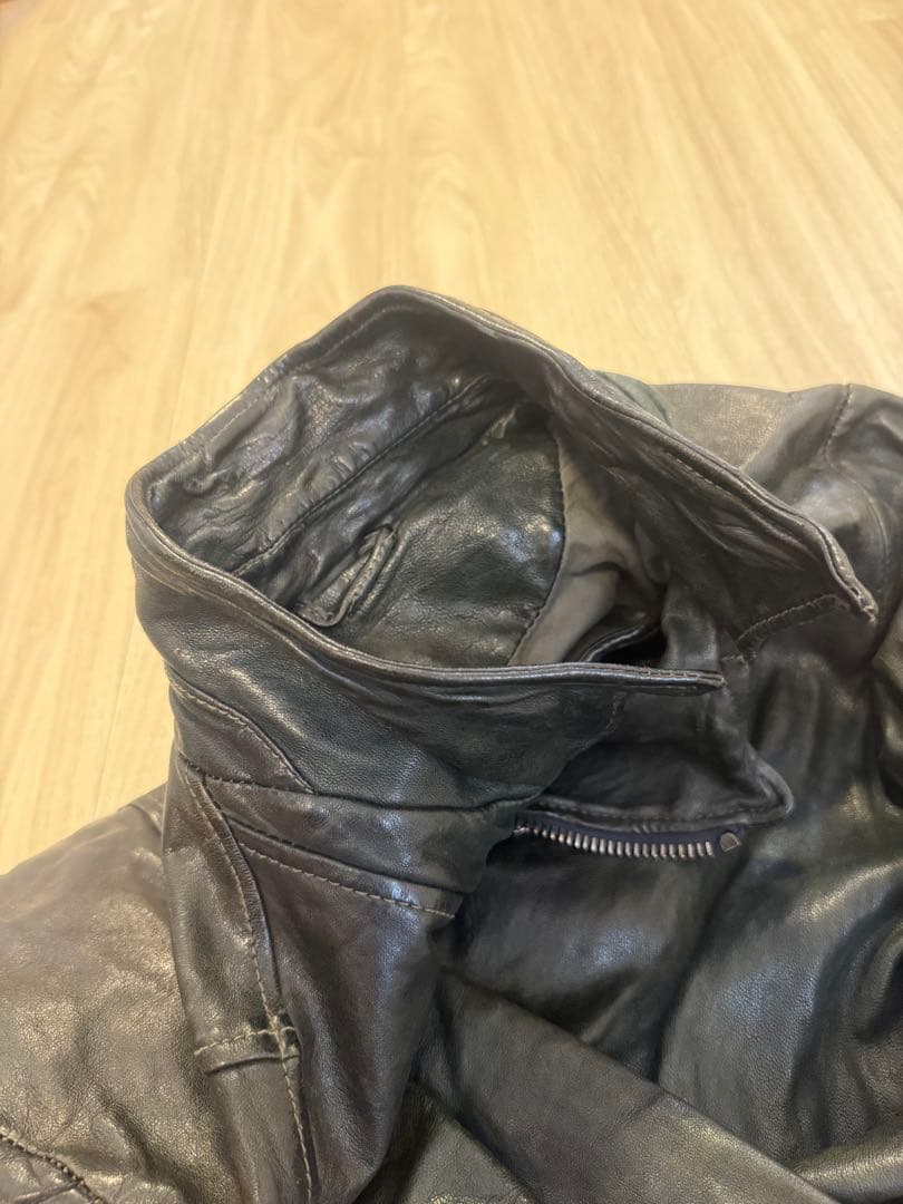 ジョルジオブラッド　ブラックレザージャケット