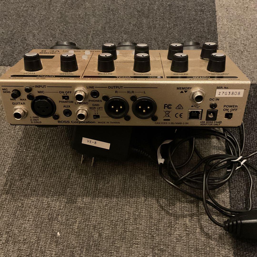 BOSS VE-8 アコースティックシンガーエフェクター