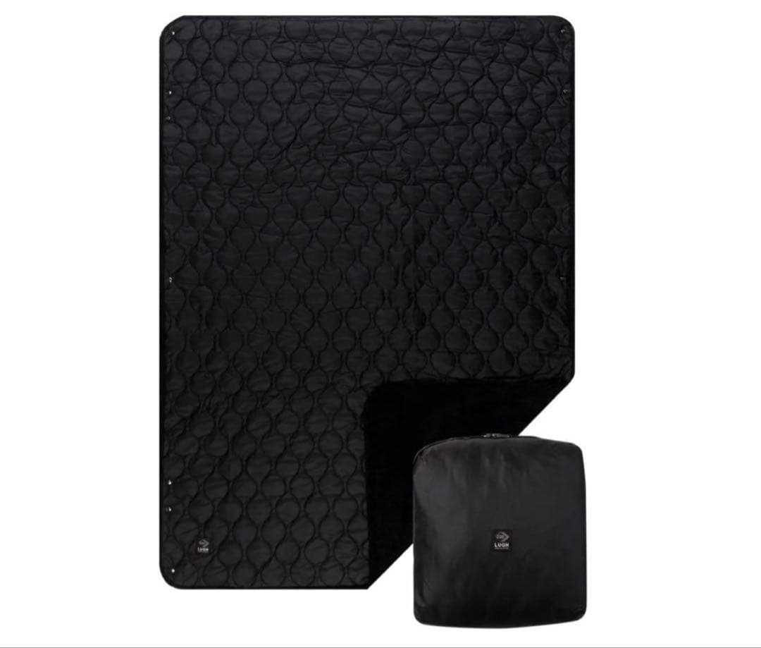 LUGH⭐︎魔法瓶ブランケット⭐︎L⭐︎6層構造⭐︎ブラック