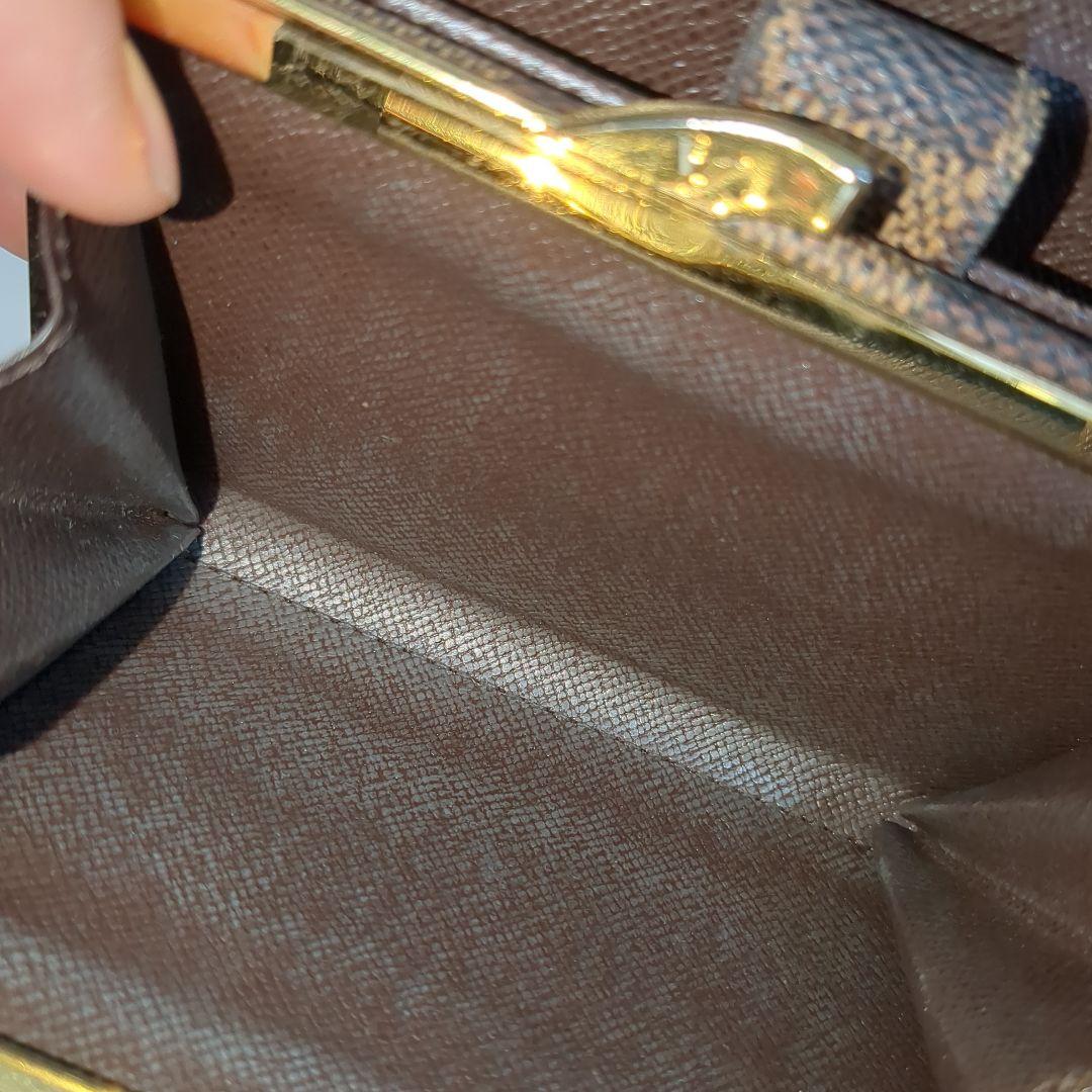 Louis Vuitton ダミエがま口　ヴィエノワ 二つ折り財布　ルイヴィトン