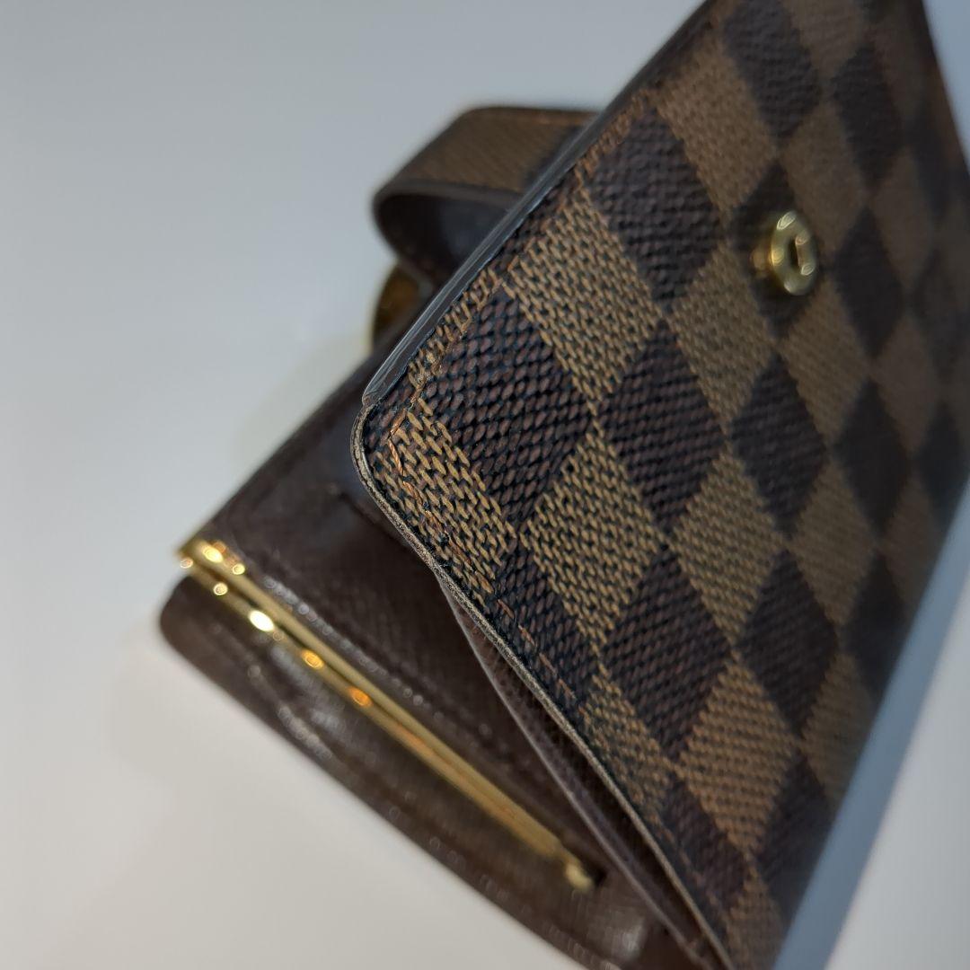 Louis Vuitton ダミエがま口　ヴィエノワ 二つ折り財布　ルイヴィトン