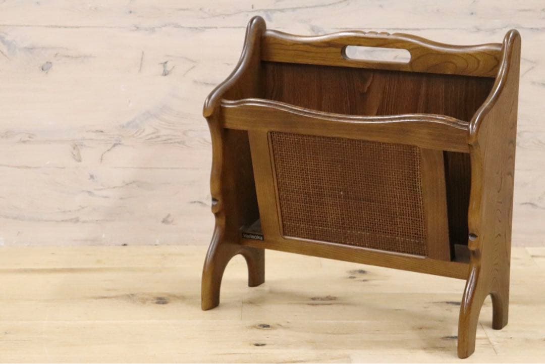 GMHS123A○karimoku / カリモク コロニアル マガジンラック ス