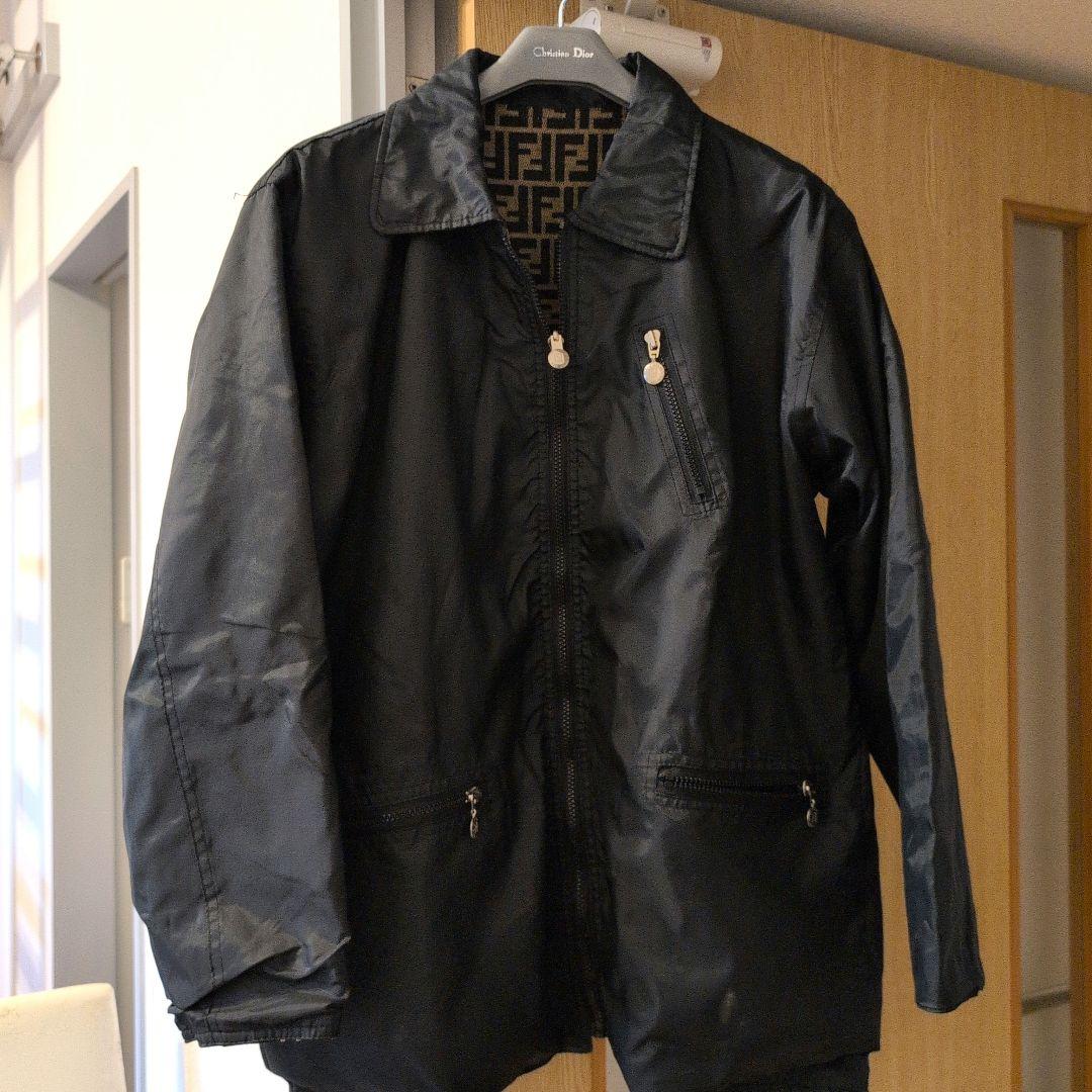 Fendi ロゴパターン レインコート