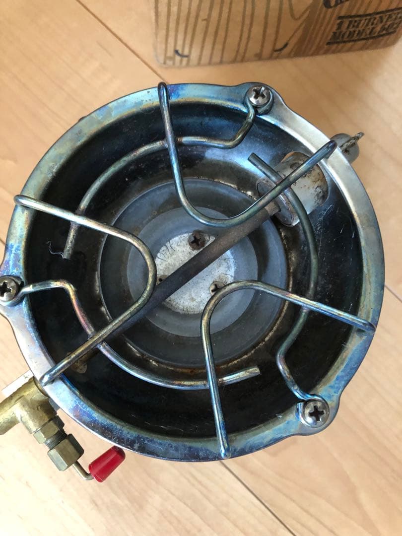 コールマン502 2レバー　ビンテージ　81年12月