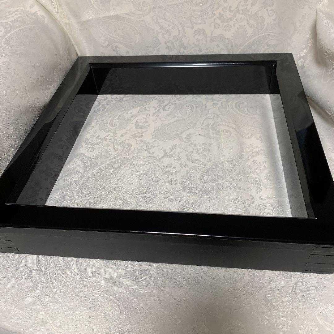 茶道具　真塗炉縁　未使用保管品　裏千家