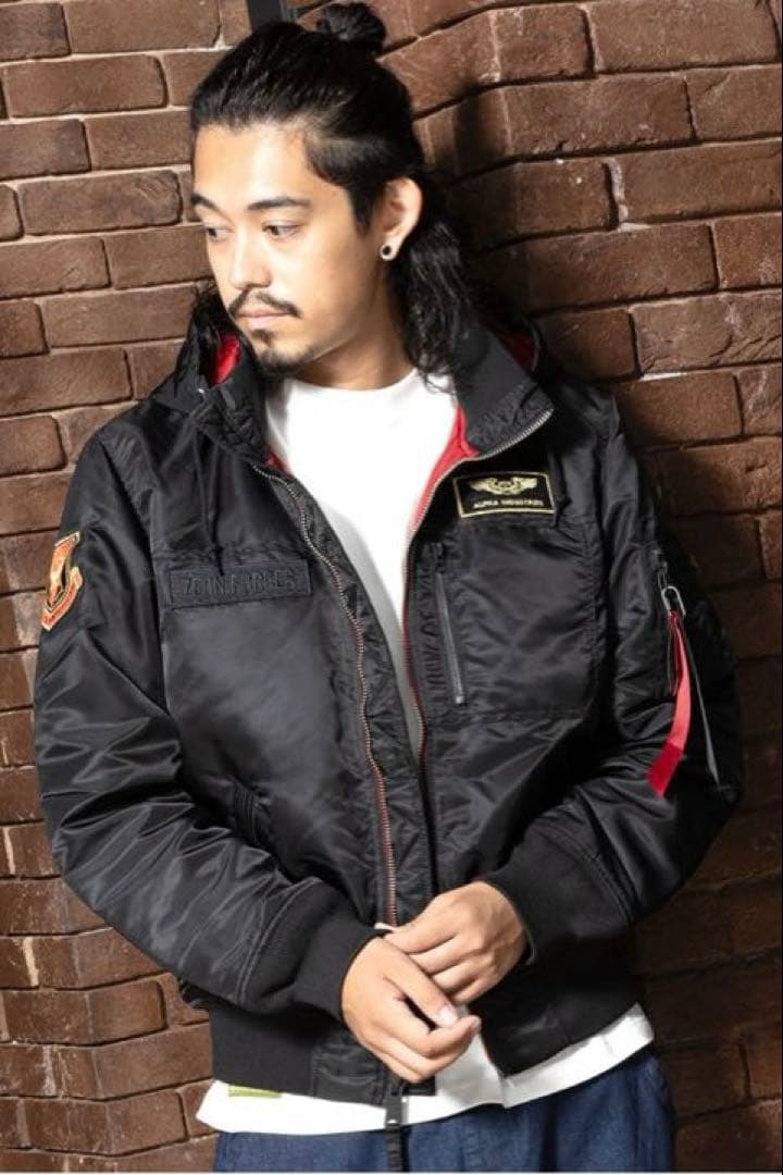 STRICT-G ALPHA フーデッドリブジャケットシャア・アズナブルモデル