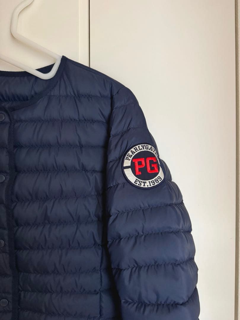 【PEARLY GATES】 ネイビー ロングダウンジャケット
