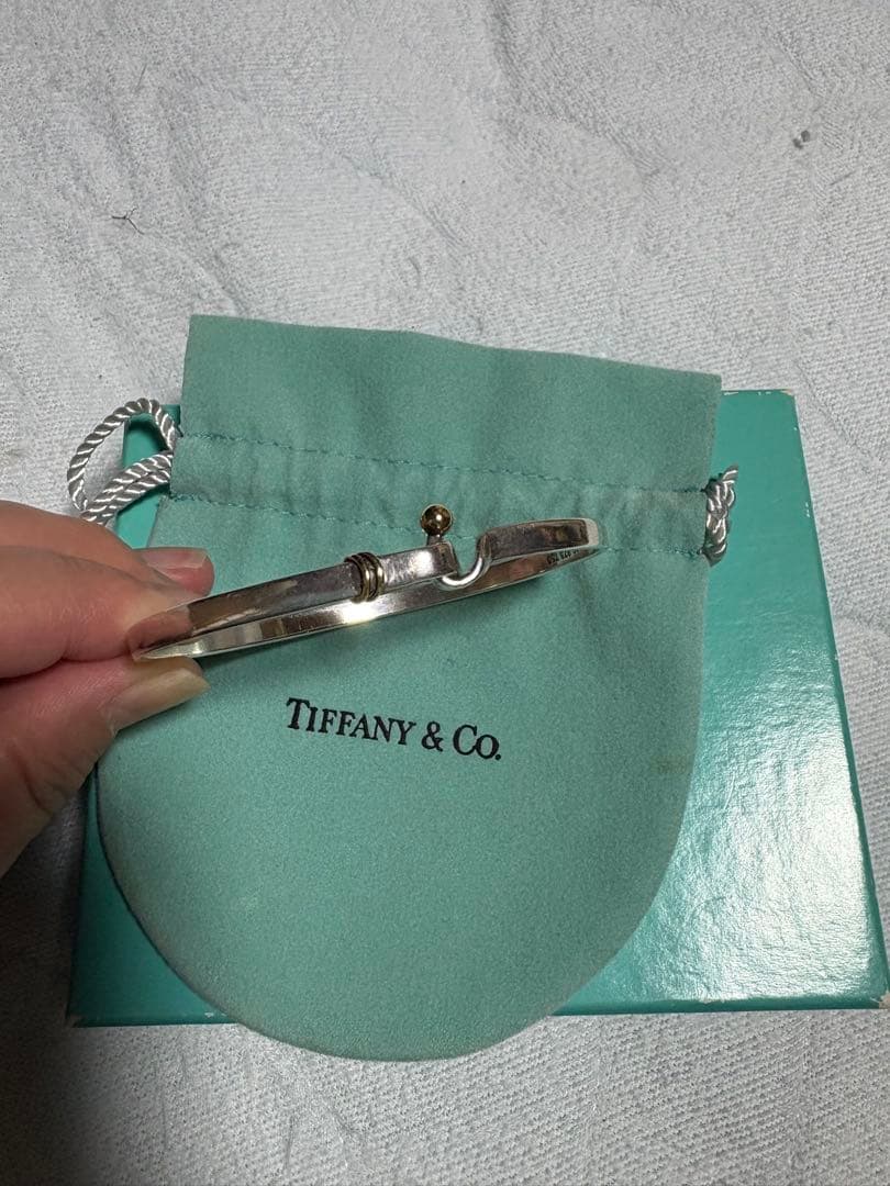 ティファニー フック&アイ ブレスレット バングル