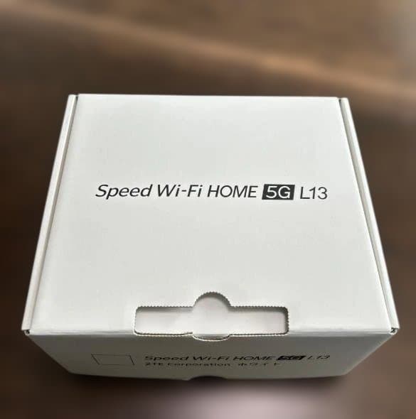 【中古】Speed Wi-Fi  5G L13 ZTE ホワイト