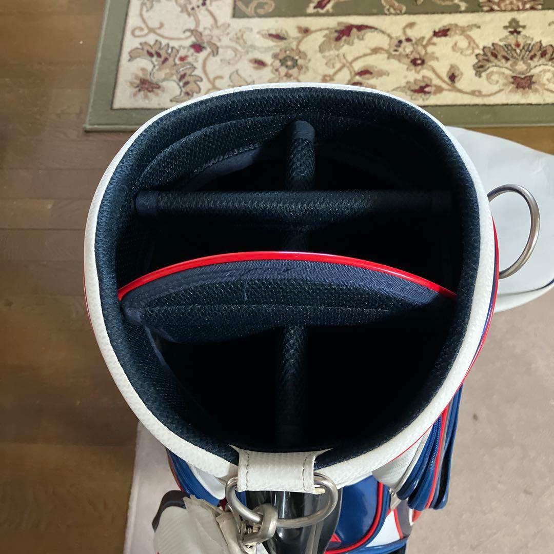 Le coq sportif ルコックスポルティフ　キャディバッグ　白