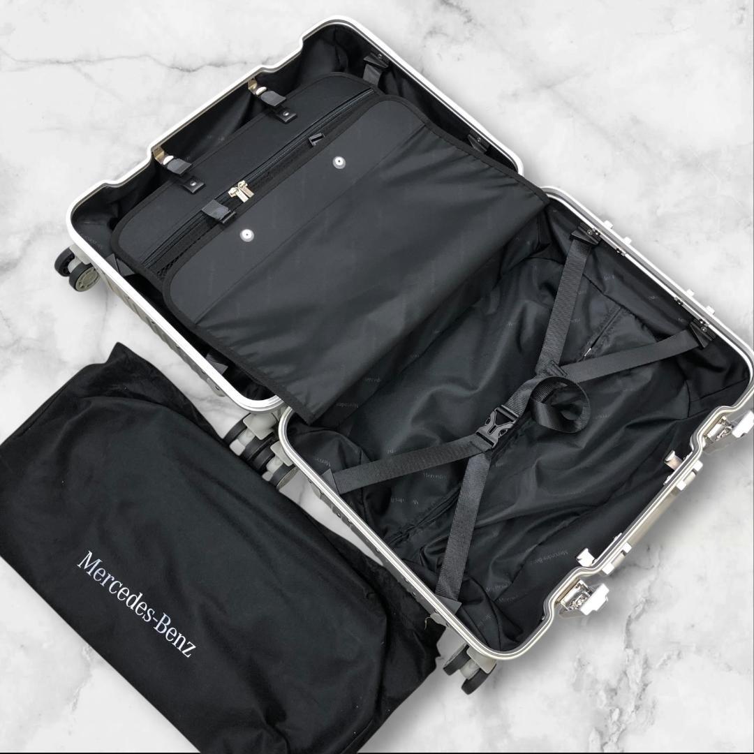 未使用 メルセデスベンツ スーツケース TSAロック 4輪 アルミスーツ 32L