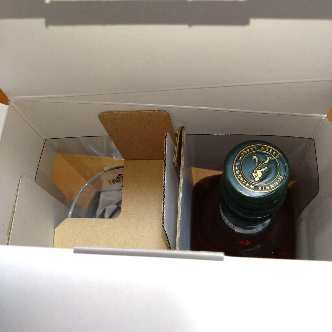 ◆ジョニーウォーカーグリーンラベル15年◆200周年記念◆700ml◆グラス2個