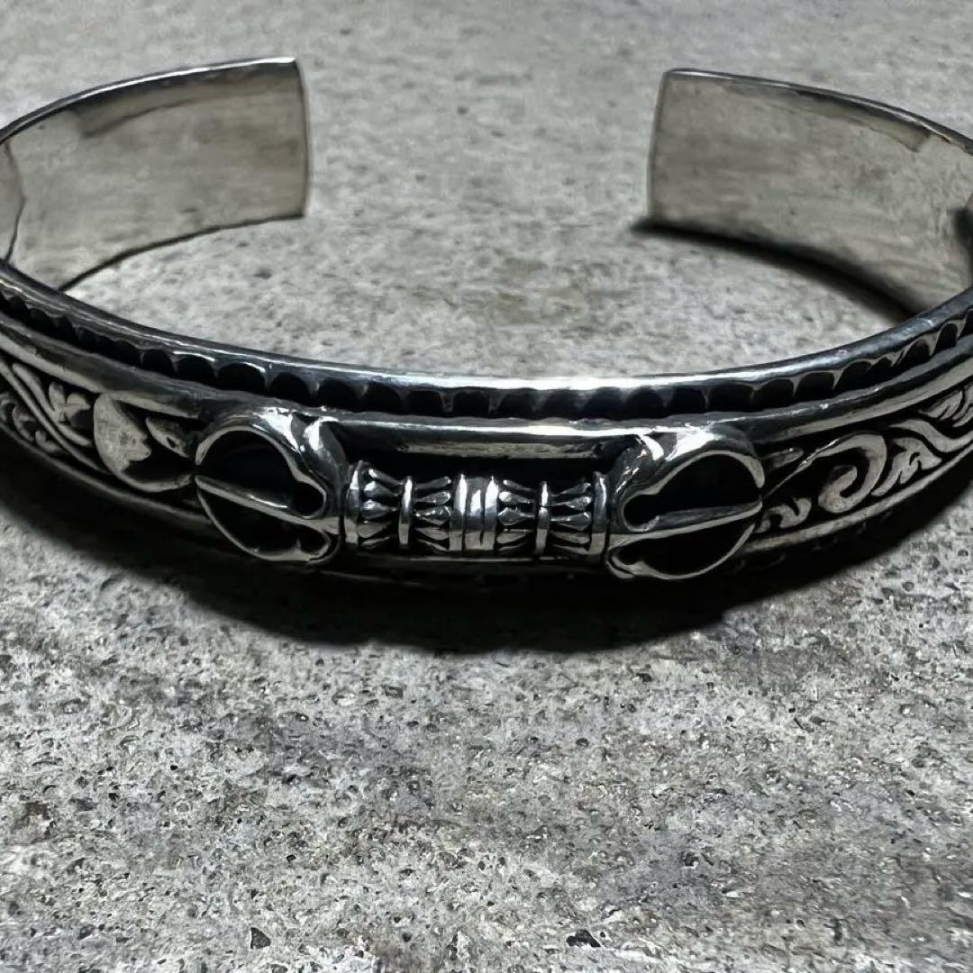 ZOCALO ソカロ ワイドアイビーバングル シルバー950 ドージェ ゴシック