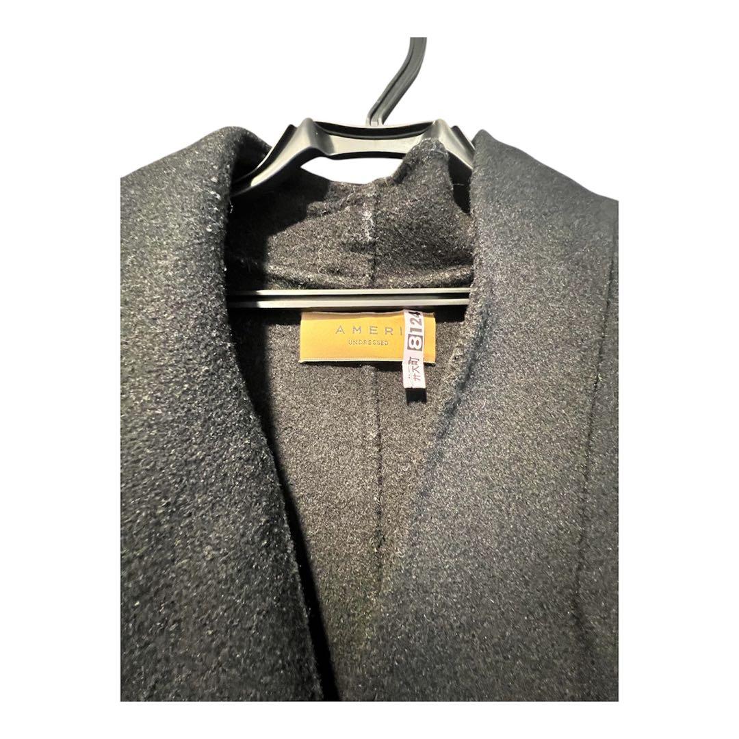 Ameri UNDRESSED FRILL COLLAR COAT Sサイズ