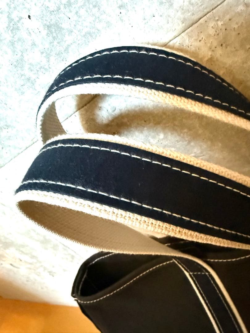 OUTIL SAC COLMAR Black Indigo トートバッグ