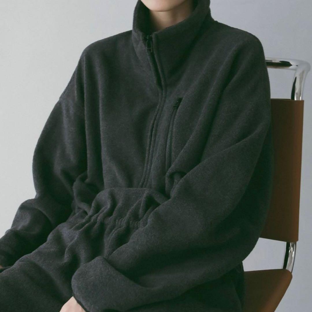 anuke Fleece Halfzip Combinaison チャコール38