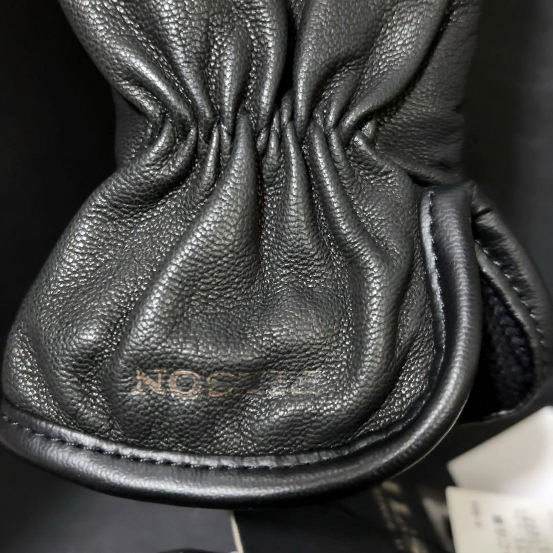 新品タグ付き FILSON ゴートレザーグローブ 手袋 フィルソン ブラック