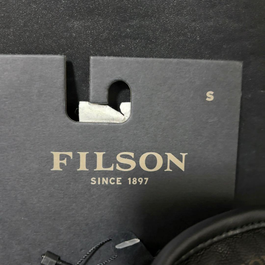 新品タグ付き FILSON ゴートレザーグローブ 手袋 フィルソン ブラック