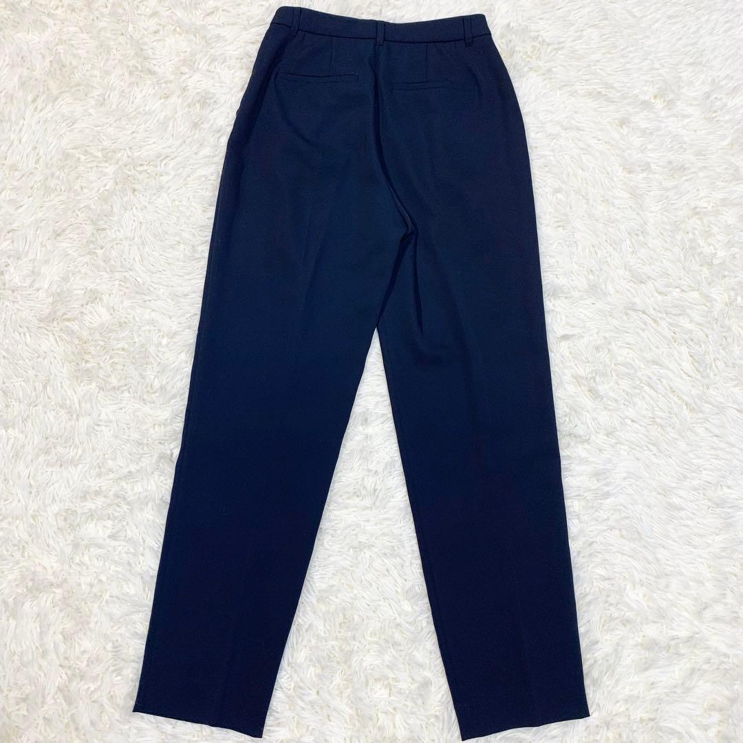 【美品】ナチュラルビューティーベーシック　セットアップ　パンツ　ネイビー　M
