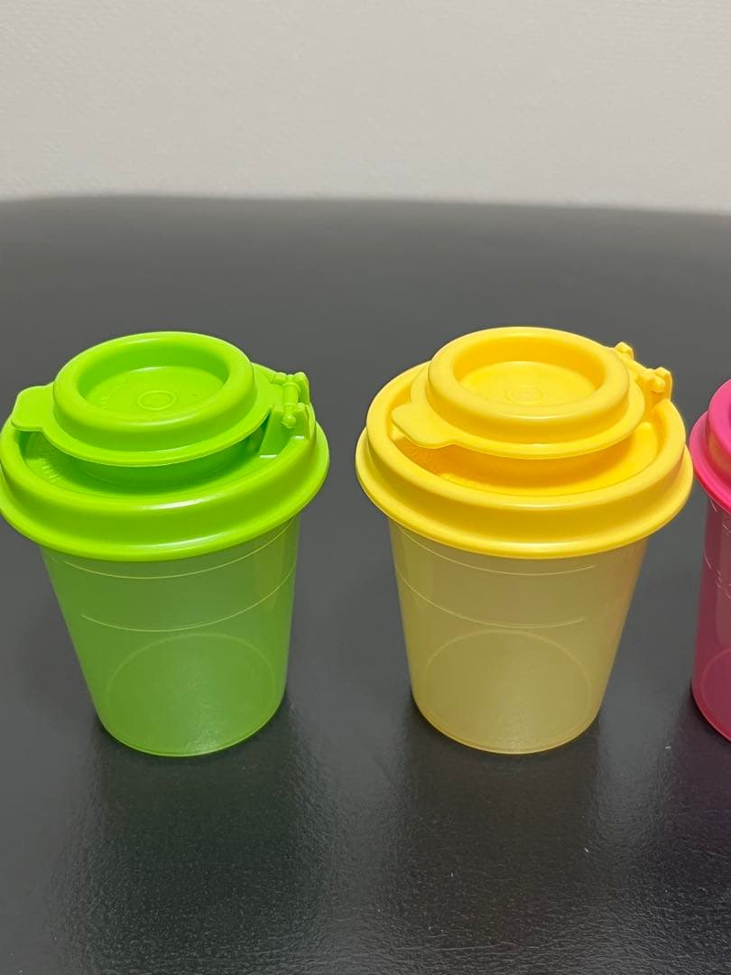 タッパーウェア　ミゼット　フラワーボウル　ソルト　ペッパー　希少