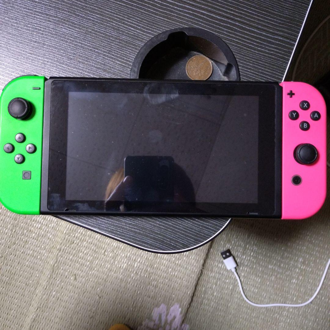 Nintendo Switch ネオングリーン/ネオンピンク本体