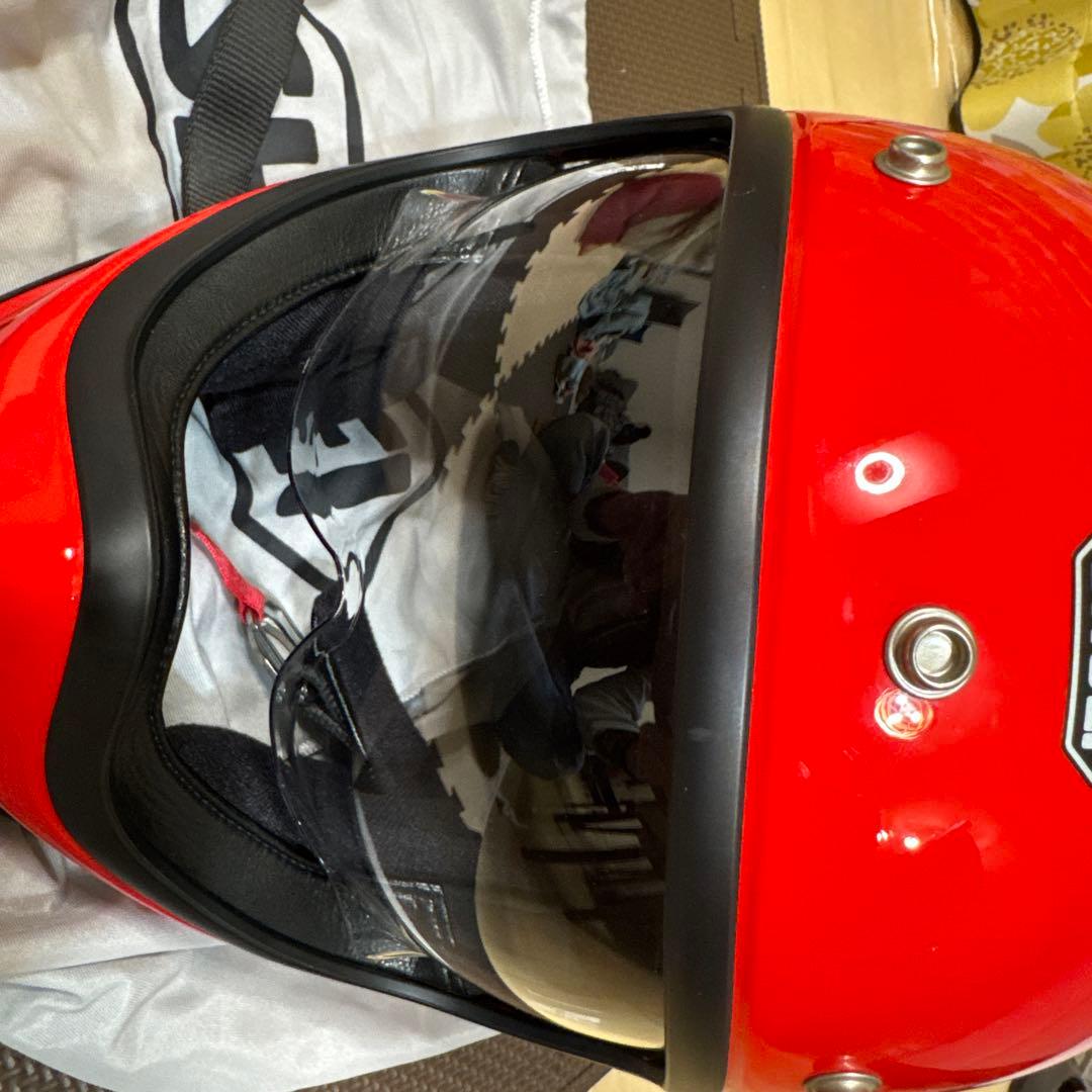 SHOEI EX-ZERO レッド Mサイズ