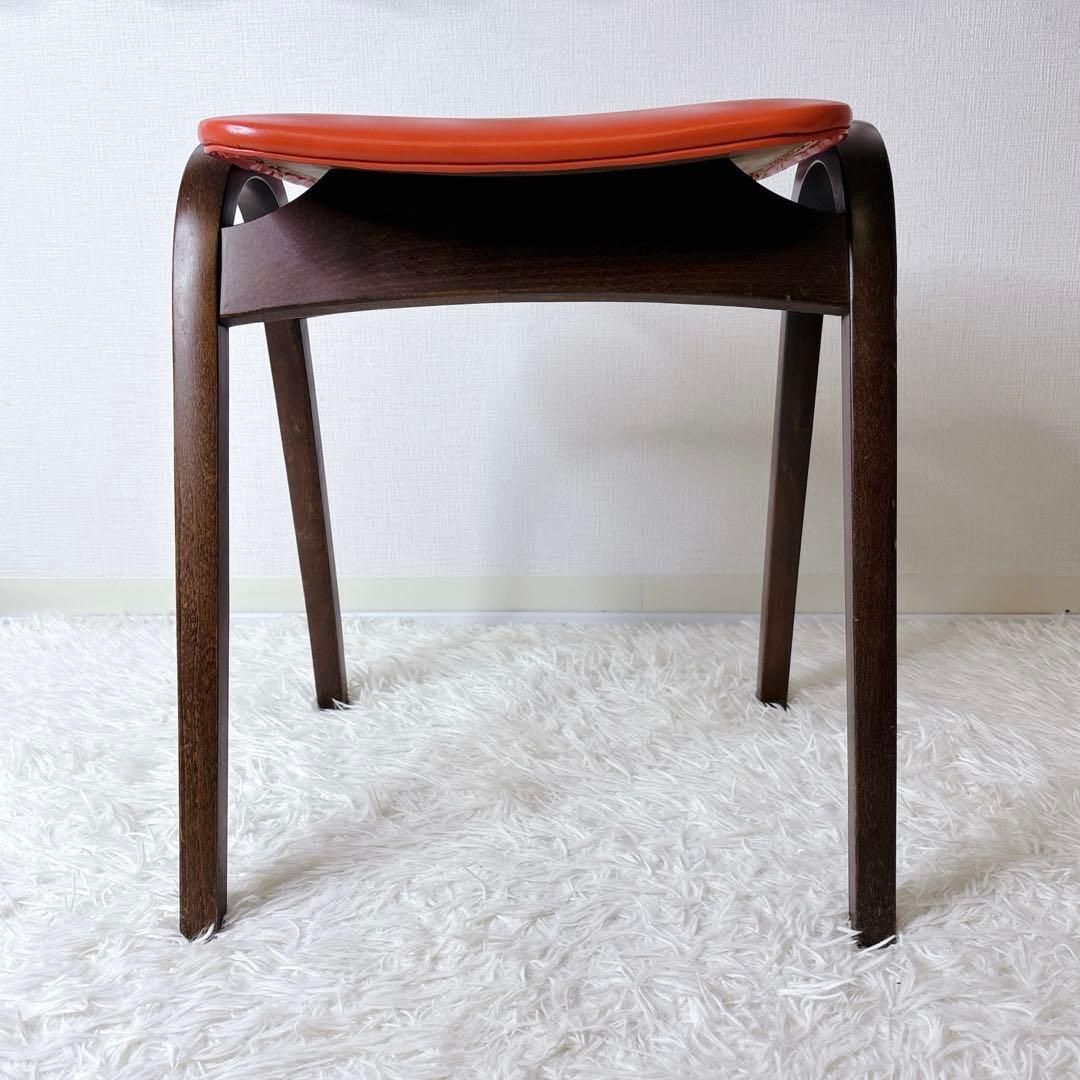 秋田木工 スツール 剣持勇 オールドヴィンテージ No.202 スタッキング