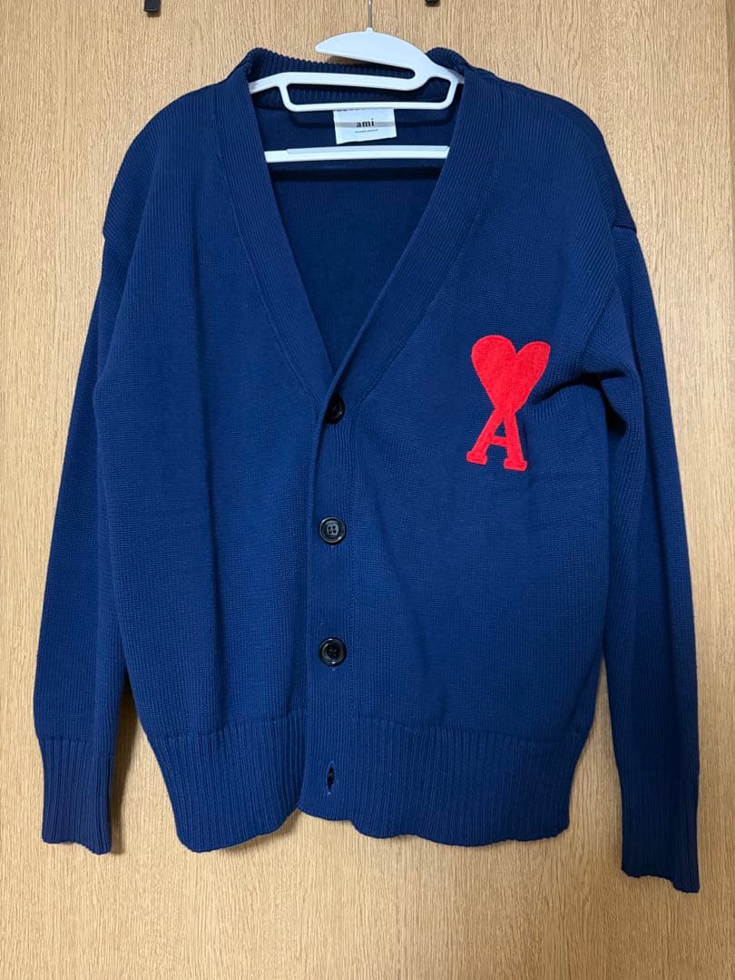 AMI DE COEUR カーディガン メリノウールフェルト