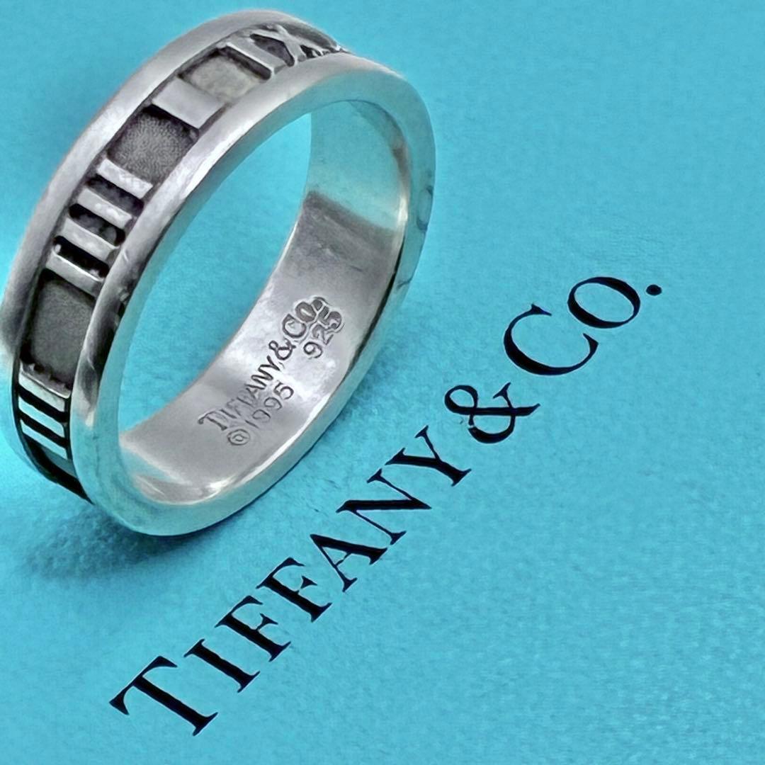 【希少サイズ】ティファニー アトラス リング 19.5号 シルバー925 メンズ