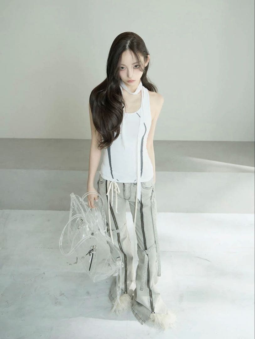 theredthread S droop denim pants デニム パンツ