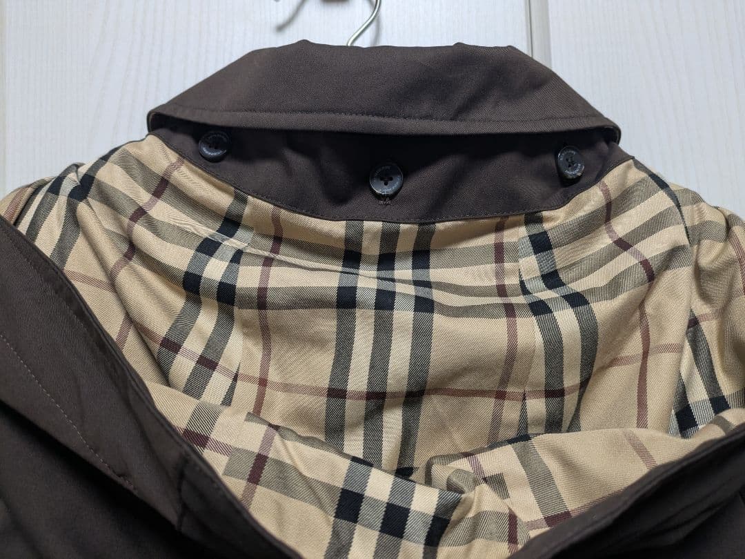 BURBERRY LONDON 中綿ライナー付き ステンカラーコート