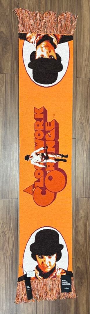 時計じかけのオレンジ マフラー KNIT GANG COUNCIL